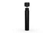 Chubby Gorilla Aviator Straight Tube 100mm Flat, solid opaque black, cap detail