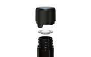 Chubby Gorilla Aviator Straight Tube 115mm Flat, solid opaque black, additional view