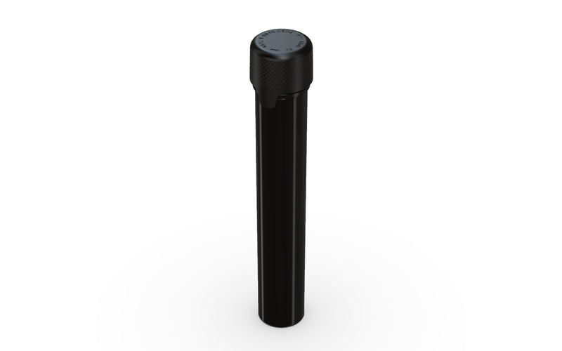 Chubby Gorilla Aviator Straight Tube 115mm Flat, solid opaque black, multiple units