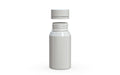 Chubby Gorilla Spiral Shot Bottle 60ml Mini, solid opaque white, cap detail