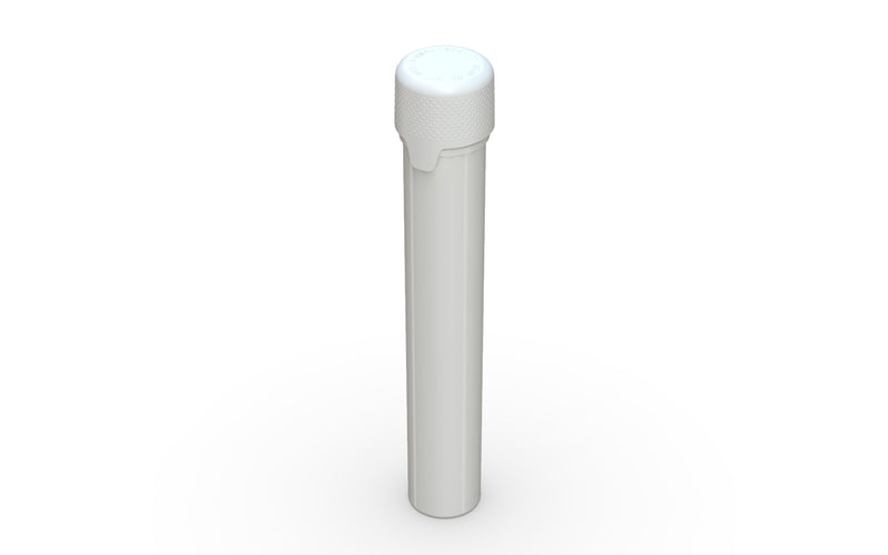 Chubby Gorilla Aviator Straight Tube 115mm Flat, solid opaque white, multiple units
