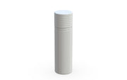 Chubby Gorilla Spiral CR 50ml bottle, opaque white with opaque white cap, side view