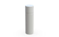 Chubby Gorilla Spiral CR 50ml bottle, opaque white with opaque white cap, side view