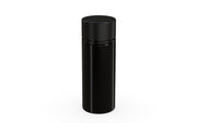 Chubby Gorilla Spiral CR 120ML unicorn bottle, opaque black bottle with opaque black child-resistant cap, side view