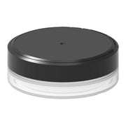 Clear Natural pouch container with Opaque White lid colorway