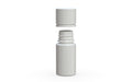Chubby Gorilla Spiral CR 30ml Stubby Bottle - Opaque White with Opaque White Cap
