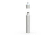 Chubby Gorilla Unicorn 30ml bottle, solid opaque white, side view