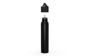 Chubby Gorilla Unicorn 75ml bottle, solid opaque black, side view