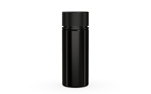 Chubby Gorilla Spiral CR 120ML unicorn bottle, opaque black bottle with opaque black child-resistant cap