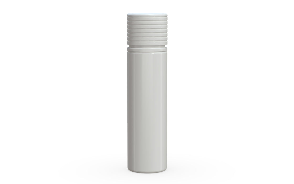 Chubby Gorilla Spiral CR 60ml Bottle - Opaque White with Opaque White Cap