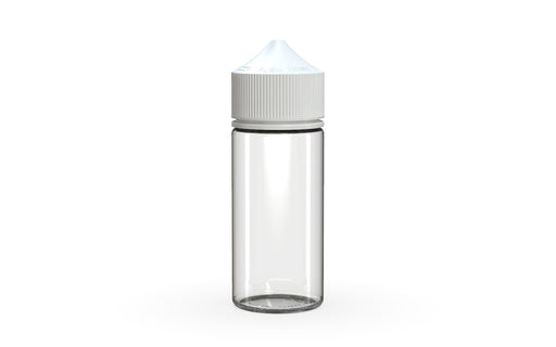 Chubby Gorilla Unicorn 75ml Mini bottle, clear natural with opaque white cap, front view