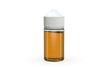 Chubby Gorilla Unicorn 60ml Mini bottle, clear natural with opaque white cap, cap detail