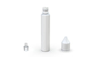 Chubby Gorilla Unicorn 30ml bottle with Reducer Tip, solid opaque white, reducer tip detail