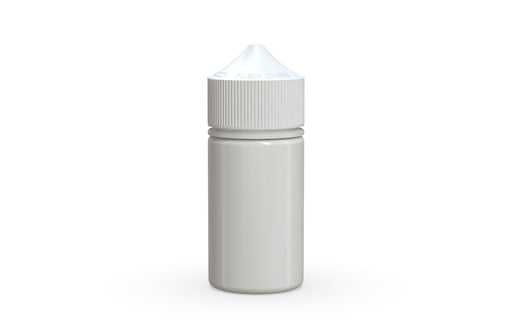 Chubby Gorilla Unicorn 60ml Mini bottle, solid opaque white, front view