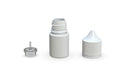 Chubby Gorilla Unicorn 20ml Stubby bottle, solid opaque white, multiple units