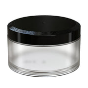 X1 High Capacity Pouch Container 100g Clear Natural with Opaque Black closure