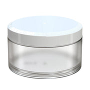 X1 High Capacity Pouch Container 100g Clear Natural with Opaque White closure