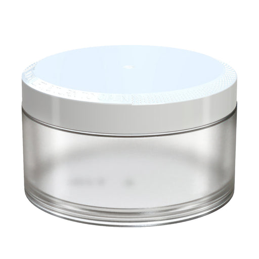 X1 High Capacity Pouch Container 100g Clear Natural with Opaque White closure