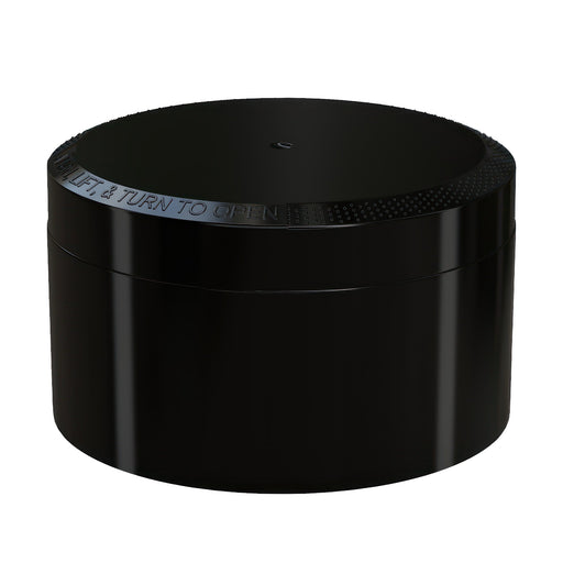 X1 High Capacity Pouch Container 100g Opaque Black with Opaque Black closure