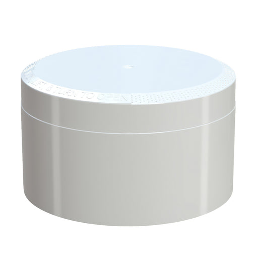 X1 High Capacity Pouch Container 100g Opaque White with Opaque White closure