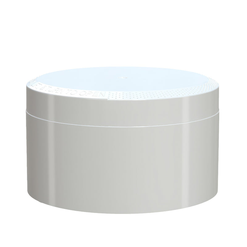 X1 High Capacity Pouch Container 100g Opaque White side view
