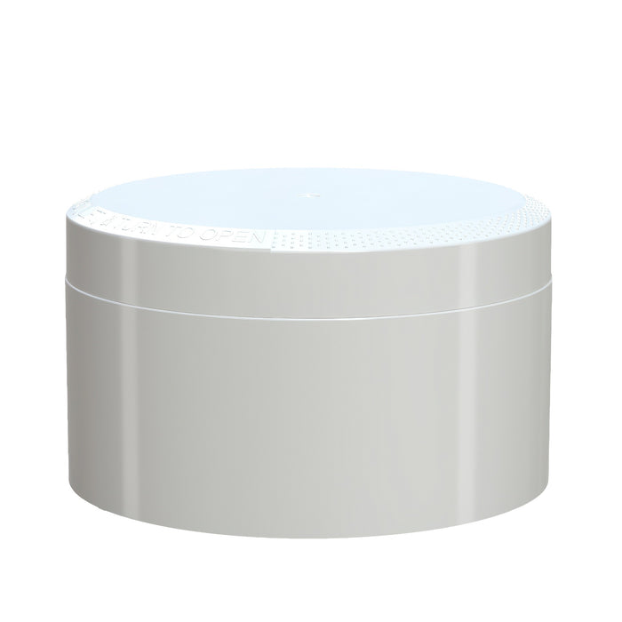 X1 High Capacity Pouch Container 100g Opaque White side view