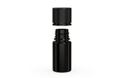 Chubby Gorilla Spiral CR 30ml Stubby Bottle - Opaque Black with Opaque Black Cap
