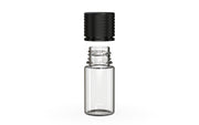 Chubby Gorilla Spiral CR 30ml Stubby Bottle - Clear Natural with Opaque Black Cap