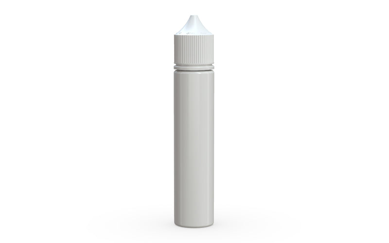 Chubby Gorilla Unicorn 75ml bottle, solid opaque white, front view
