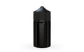 Chubby Gorilla Unicorn 75ml Stubby bottle, solid opaque black, front view