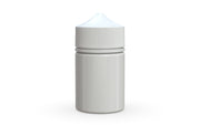 Chubby Gorilla Unicorn 60ml Stubby bottle, solid opaque white, front view