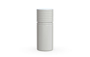 Chubby Gorilla Spiral CR 30ml Stubby bottle, opaque white with opaque white cap, front view