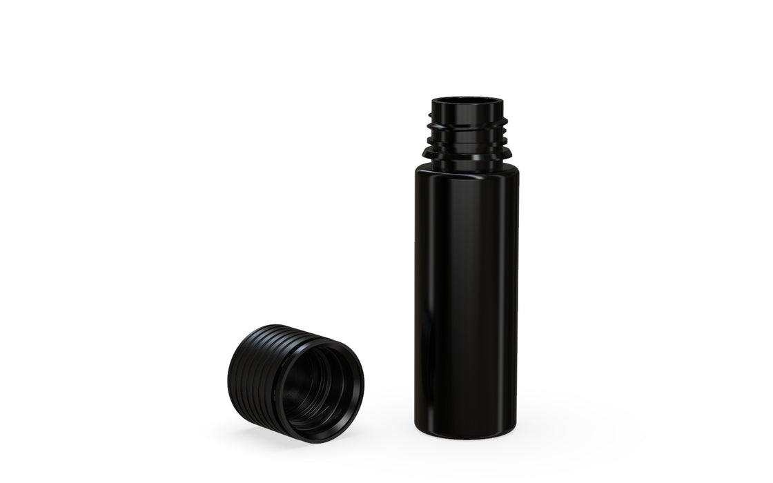 Chubby Gorilla Spiral CR 50ml Bottle - Opaque Black with Opaque Black Cap