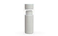 Chubby Gorilla Spiral CR 120ML unicorn bottle, opaque white bottle with opaque white child-resistant cap, cap detail