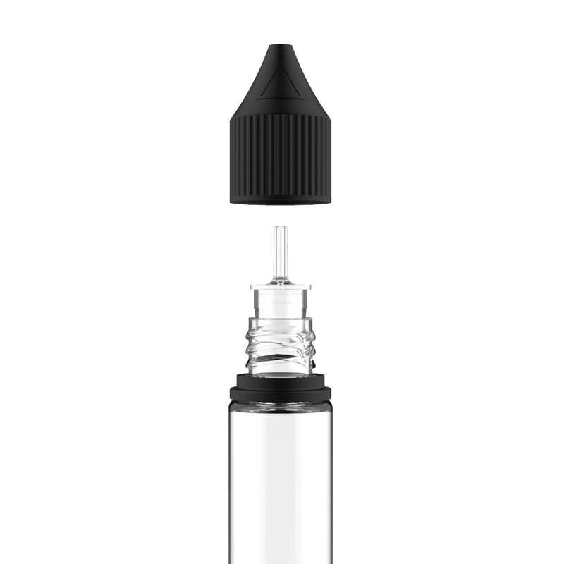 Chubby Gorilla - 20ML Unicorn Bottle - Clear Bottle / Black Cap - V3 - Copackr.com