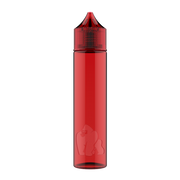 Chubby Gorilla - 60ML "SOFT" Unicorn Bottle - Transparent Red - Copackr.com