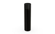 Spiral CR - Tube 95mm with Inner Seal & Tamper - Opaque Black with Opaque Black Lid - Copackr.com