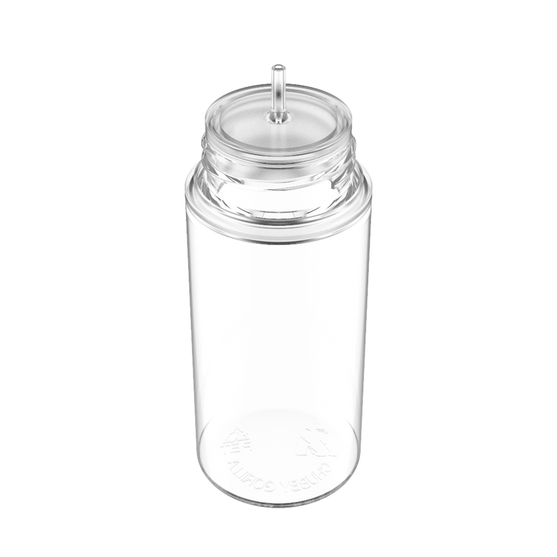 Chubby Gorilla - 100ML Unicorn Bottle - Clear Bottle / Natural Cap - V3 - Copackr.com