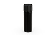 Spiral CR - Tube 65mm with Inner Seal & Tamper - Opaque Black with Opaque Black Lid - Copackr.com