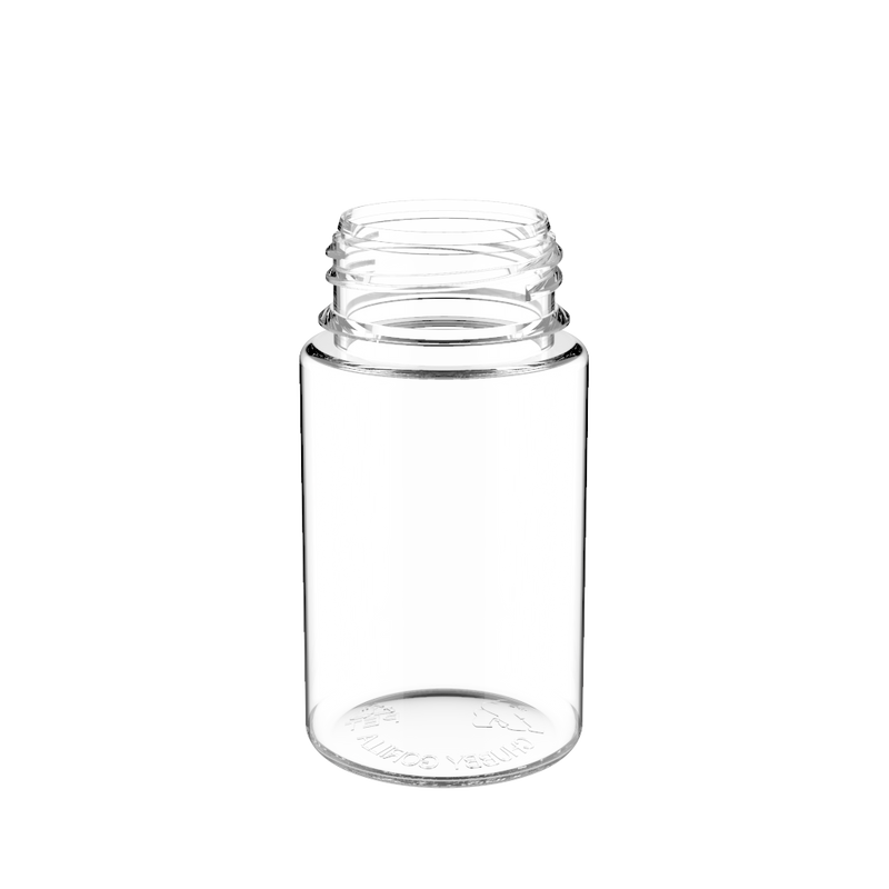 Chubby Gorilla - 75ML Stubby Unicorn Bottle - Clear Bottle / Natural Cap - V3 - Copackr.com