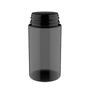 Chubby Gorilla - 200ML Unicorn Bottle - Transparent Black Bottle / Black Cap - V3 - Copackr.com