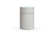 120CC/4FL.OZ/120ML Spiral CR - Container With Inner Seal & Tamper - Opaque White With Opaque White Lid - Copackr.com