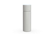 Spiral CR - Tube 65mm with Inner Seal & Tamper - Opaque White with Opaque White Lid - Copackr.com