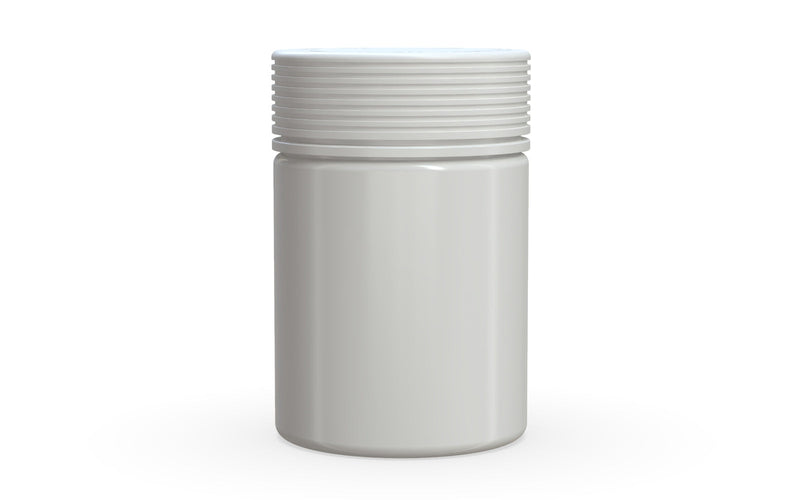650CC/21.5FL.OZ Spiral CR - XL Container With Inner Seal & Tamper - Opaque White Container With Opaque White Lid - Copackr.com