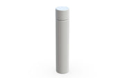 Spiral CR - Tube 115mm with Inner Seal & Tamper - Opaque White with Opaque White Lid - Copackr.com