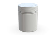 550CC/18.5FL.OZ  Spiral CR - XL Container With Inner Seal & Tamper - Opaque White With Opaque White Lid - Copackr.com