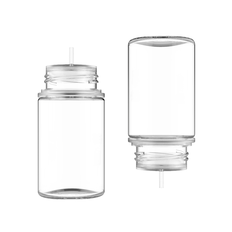Chubby Gorilla - 75ML Stubby Unicorn Bottle - Clear Bottle / Natural Cap - V3 - Copackr.com