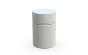 120CC/4FL.OZ/120ML Spiral CR - Container With Inner Seal & Tamper - Opaque White With Opaque White Lid - Copackr.com