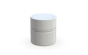60CC/2FL.OZ Spiral CR - Container With Inner Seal & Tamper - Opaque White With Opaque White Lid - Copackr.com