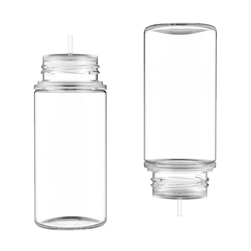 Chubby Gorilla - 100ML Unicorn Bottle - Clear Bottle / Natural Cap - V3 - Copackr.com